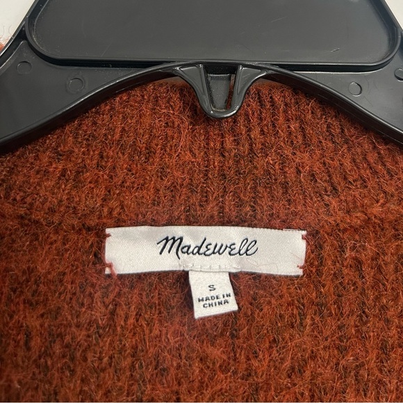 Madewell Women's Cowen Cardigan Sweater size small wool blend relaxed NG753 - Picture 7 of 12